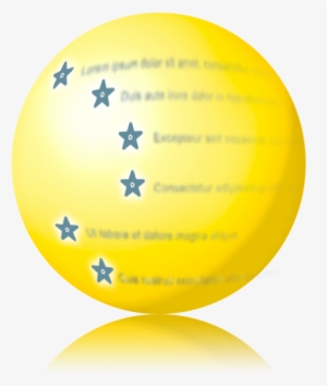 Gold Outline Ball - Circle #2761053