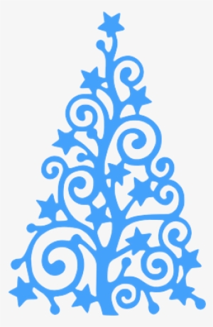 Top Off Your Tree - Christmas Tree Black And White Clip Art #2761344