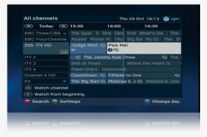 Go Into The Tv Guide And Click On A Programme With - Television #2761569