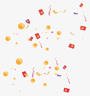 Creative Red Envelope Animation Transparent Decorative - Flying Red Envelope Png #2762189