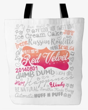 Red Velvet "collage" 2016 Tote Bags - Tote Bag #2762214