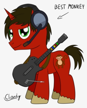 Cloudy95, Guitar, Guitar Hero, Headphones, Male, Oc, - Ukogmonkey #2762285