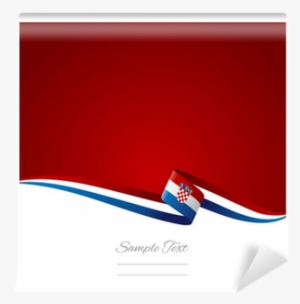 Abstract Color Background Croatian Flag Vector Wall - Devoir D'expression D'un Citoyen (pas) Ordinaire #2762626