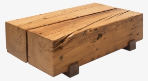 Beam Coffee Table - Wooden Block Coffee Table #2762644