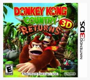 Donkey Kong Country Returns 3d - Donkey Kong 3d Country #2762907