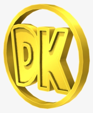 Dk Coin - Donkey Kong Dk Png #2762958