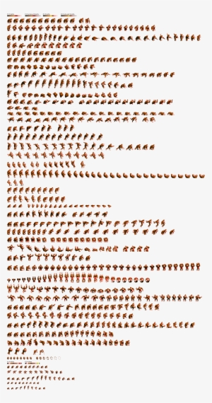 Donkey Kong Sprite Sheet - Tan #2763009