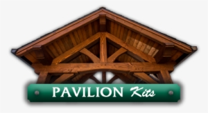 The Top Of A Pavilion Above The Words 'pavilion Kits' - Pavilion Kits #2763050