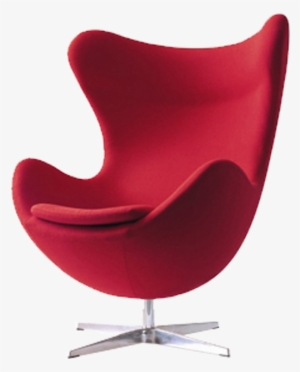 Red Chair, Png V - Arne Jacobsen Egg Chair - Black #2764784
