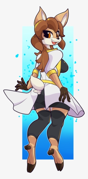 Mammal Vertebrate Fictional Character Cartoon Dog Like - Deer Girl Furry Art #2766536