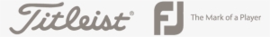 Partners Small Footjoy - Titleist Logo Transparent White #2767010