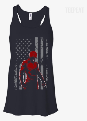 Customcat Apparel Bella Canvas Flowy Racerback Tank - Case Of Accident My Blood Type #2767282