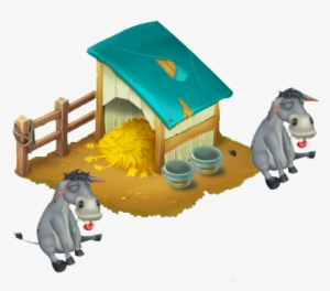 Provence Donkey Hungry - Hay Day Horse Stable #2767556