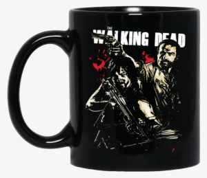 The Walking Dead Mug Rick Grimes Daryl Dixon Coffee - Walking Dead T Shirts Rick Grimes Daryl Dixon #2767558