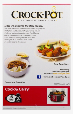 Crock-pot University Of Wisconsin Cook & Carry Slow - Crock-pot The Original Slow Cooker 5 Qt. Round #2768408