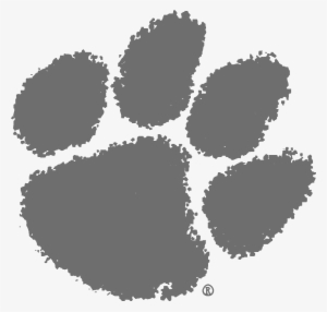 Avon School - Clemson Tiger Paw White #2768591