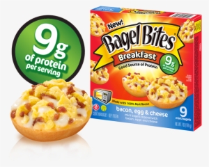 Bagel Bites Breakfast Mini Bagels, Bacon, Egg #2768776