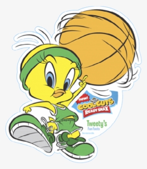 Cool Cuts Tweety Basketball - Tweety Bird Playing Basketball #2769098