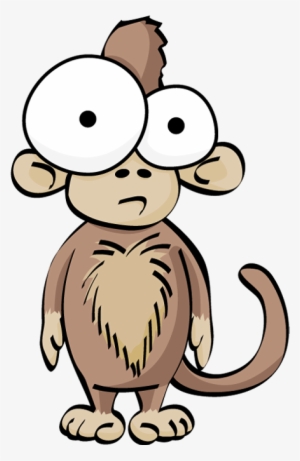 Cartoon Funny Monkey - Funny Animal Cartoons Drawing #2769315