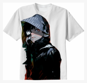 Shop Sad Boy Cotton T-shirt By Keana - Tokyo Ghoul Kaneki Wallpaper Android #2769535