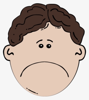 Sad Boy Clipart - Boy Face Clipart #2769613