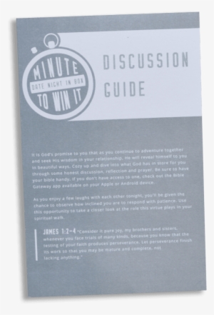 Minute To Win It - Brochure #2769704