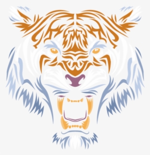Tribal Face Tiger - Siberian Tiger #2770115