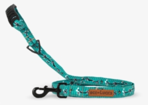 Dublin Dog Leash Eco-lucks Honk Kong Teal Length 5 - Montauk #2770226