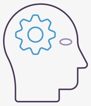 Thoughts - Transparent Background Settings Icon White #2770523