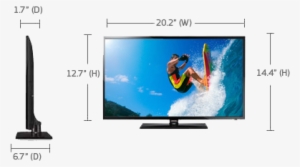 Dimensions - Samsung Un50j5000af #2770983