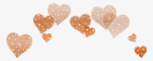 3 - Orange - Blue Heart Crown Png #2771772