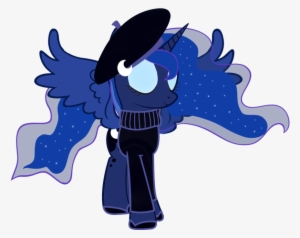 Cool77778, Beret, Clothes, Princess Luna, Safe, Simple - De My Little Pony Princesse Luna #2771794