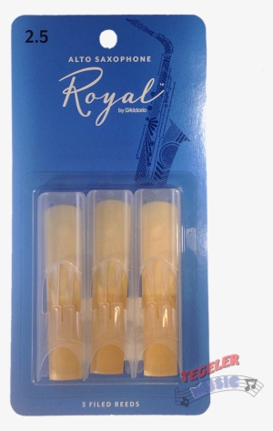 Rico Royal Alto Sax Reeds 3 Pack - D'addario Woodwinds Royal 1.5 Tenor Sax #2771877