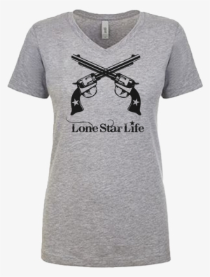 Guns Crossed Vneck - Winosaur Shirt #2772023 Guns Crossed Vneck - Winosaur Shirt #2772023