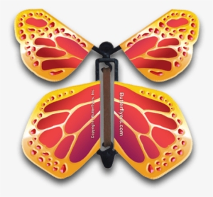 Red Gold Monarch Magic Flying Butterfly - Blue #2772588