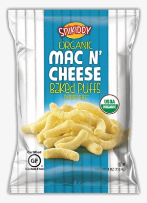 From The Mouth Of A Kid - Snikiddy Organic Mac N' Cheese Baked Puffs 4 Oz. Bag #2772636