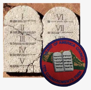 Join Our Ten Commandments Trek Where Scouts Will Learn - Original 10 Commandments Of God #2773367