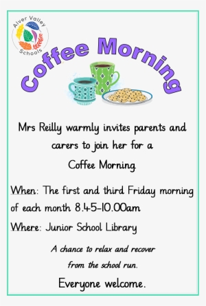 Coffee Mornings - School Coffee Morning Poster #2773631