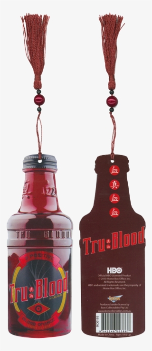 Tru Blood Bookmark - True Blood - Tru Blood Bookmark (die-cut Bottle) #2773654