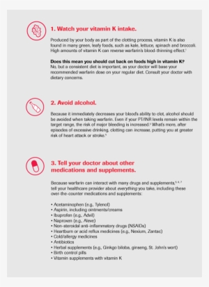 Watch Your Vitamin K Intake - Vitamin K #2773983