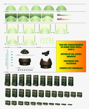 Click For Full Sized Image The Ten Commandments - Metal Slug 3 Monoeye #2774057