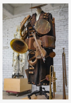 A Jacket Made Out Of Various Instruments - Jacket #2774080