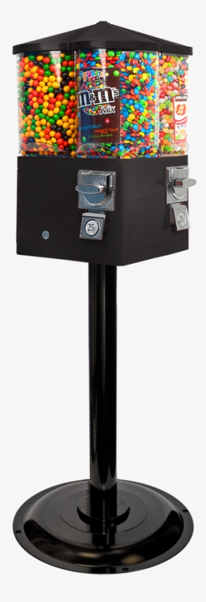 4 Head Carousel Vending Machine - 4 Compartment Candy Vending Machine #2775593