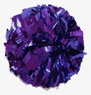 Metallic Dark Purple Pom - Cheerleading #2776010