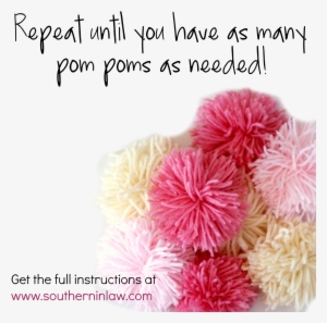 Diy Pom Pom Garland Tutorial - Pom-pom #2776116