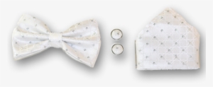 Bow Tie, Pocket Square & Cufflink Set - Formal Wear #2776212