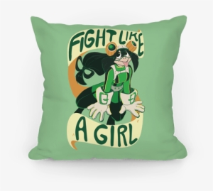 Fight Like A Girl Pillow - Froppy Baby - Free Transparent PNG Download ...