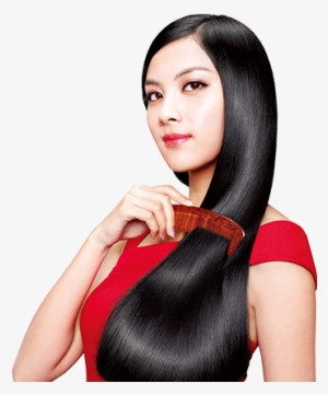 Hair Conditioner Infused With Precious Chinese Herbal - Chinese Beautiful Girl Png #2776845