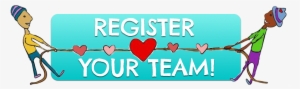 Register Your Team In The Annual Games → Register Your - Heart #2776911