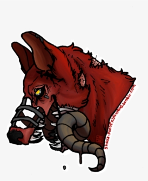“nightmare Foxy ” [ Redbubble ] [ Don't Use, Edit, - Cartoon Nightmare Animatronic #2777195